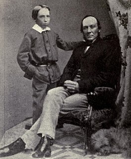 Robert Louis avec son père