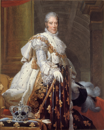 Le roi Charles X de France.