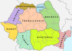 Romania historic regions.svg