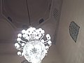 chandelier near qibla
