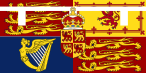 Royal standard of the Prince of Wales for the United Kingdom
