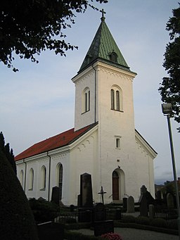 Södra Åby kyrka i september 2005