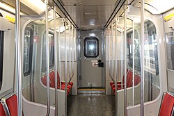 S-Series train car en route to McCowan.jpg