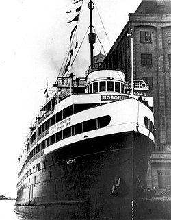 SS <i>Noronic</i> passenger ship