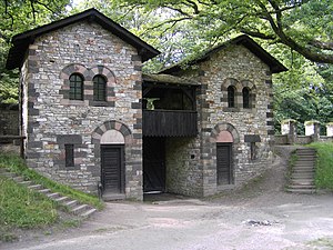 Porta decumana del forte di Saalburg