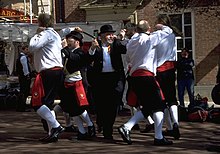 Sallyport Rapper performing in Morpeth 1999. Sallyport morpeth.jpg