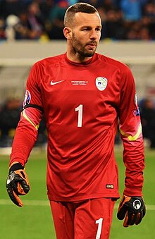 הנדנוביץ' במדי נבחרת סלובניה, 2015