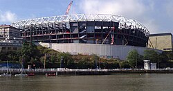 Stadion Nerviónjoelta nähtynä.