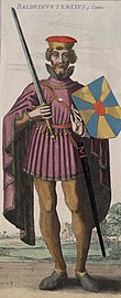 Sanderus, Antonius - Flandria illustrata I - Balduin III.jpg