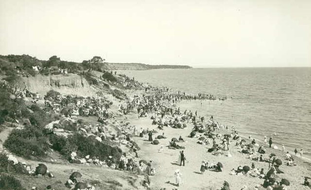Sandringham Beach around 1915