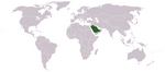 موقع المملكة العربية السعودية