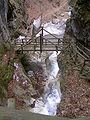 Kesselfall in Semriach, Wasserfall von oben