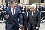 Thumbnail for List of international presidential trips made by Zoran Milanović