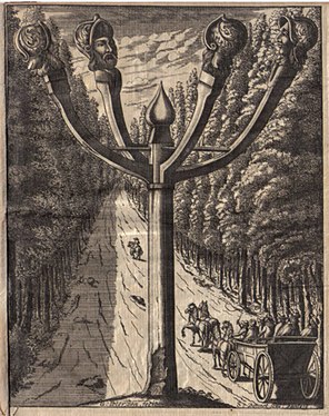 Столб четырех братьев в Фишхойзер-Хайде (1717 г.)[de]