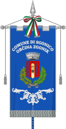 Drapeau de Sgonico