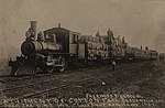 Thumbnail for File:Shipment of cotton from Dardanelle, Arkansas over the D and R. Railroad - 1907 by Sherwood T. Grissom.jpg