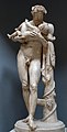 留西波斯《西勒努斯與年幼的狄俄倪索斯》，約公元前300年，現藏於梵蒂岡博物館