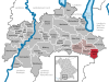 Location of the community of Sindelsdorf in the Weilheim-Schongau district