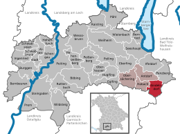 Sindelsdorf - Localizazion