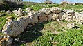 The southwestern end of the southern Skorba Temple near Mgarr, Malta