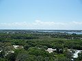 Looking west. The SR 312 bridge across the Matanzas River can be seen in the distance