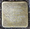 Stolperstein Gervinusstr 17 (Charl) Salo Basch.jpg