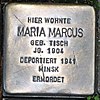 Stolperstein Maria Marcus Wuppertal 1024.jpg