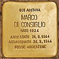 Stolperstein für Marco Di Consiglio (Rome) .jpg