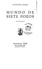 Mundo de siete pozos (1935), por Alfonsina Storni    