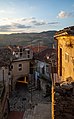 Image 899Sunset from nearby Monumento a San Rocco, Tolve, Italy