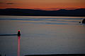 Sunset on Lake Champlain from Burlington, VT.JPG
