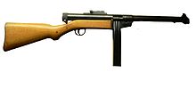 Пистолет-пулемёт MP 43/44 (швейцарская лицензионная копия Suomi KP/-31).