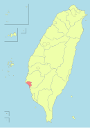 Tainan Şehri Location.svg