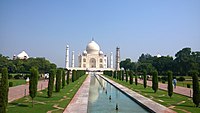 Taj Mahal from Main Entrance.