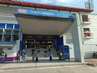 <span class="mw-page-title-main">Taman Bahagia LRT station</span>