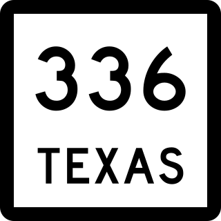 <span class="mw-page-title-main">Texas State Highway 336</span> State highway in Texas