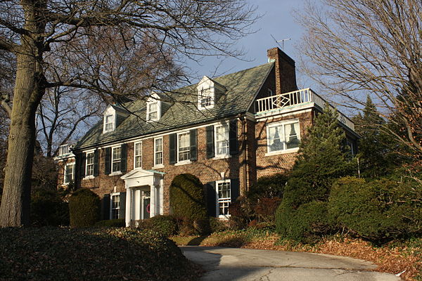 The Kelly Family House, once the residence of John B. Kelly Sr.
