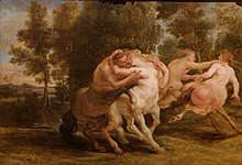 Les amours des Centaures, c. 1635, musée Calouste-Gulbenkian