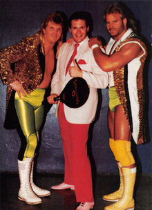 Eaton, Cornette and Lane in 1988 The Midnight Express 1988.png