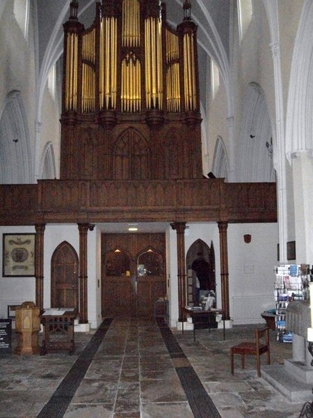 File:The interior of Downpatrick Cathedral - geograph.org.uk - 1525020.jpg
