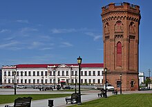 The water tower on Remezov Square.JPG