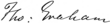 assinatura de Thomas Graham (químico)