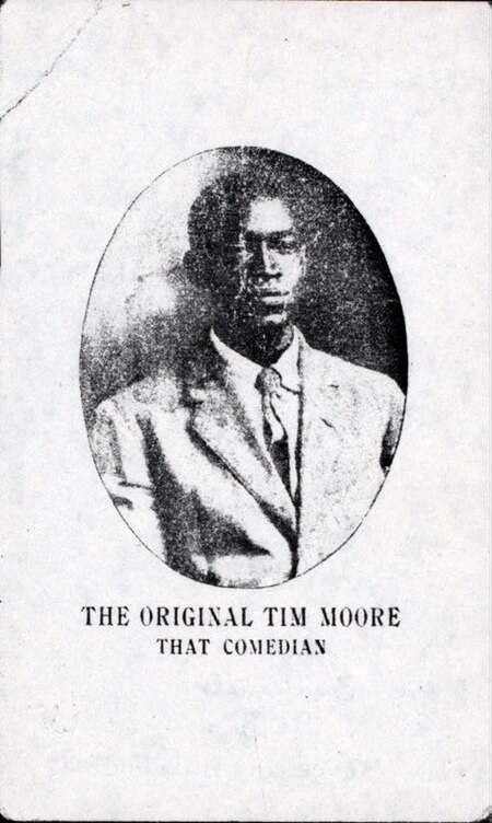 Early photo of Tim Moore.