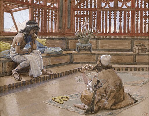 Tissot Joseph Converses With Judah, His Brother