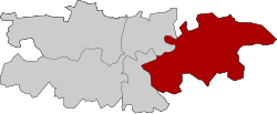 Location of Santa María de Benquerencia