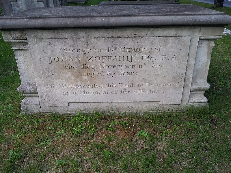 File:Tomb of Johan Zoffany.jpg
