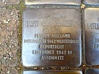 Stolperstein Duisburg Toni Sonnenberg