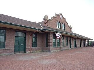 Toppenish railway station, Washington, 2011
