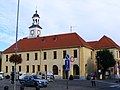 Polski: Ratusz. Trzebiatów, Rynek 1.