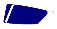 Gambar yang menunjukkan rowing club blade warna